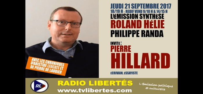 Pierre Hillard 25 09 2017